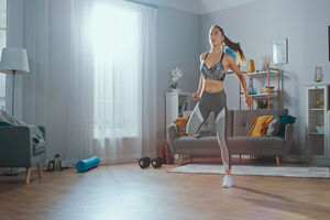 Ejercicios 'cardio' en casa: no pares en invierno